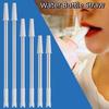 6PCS Detachable Water Bottle Straw Reusable Replacement Straw  Big Belly Cup