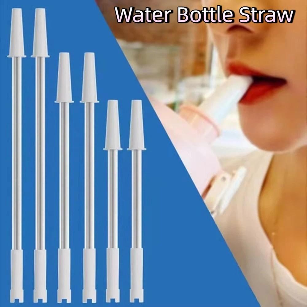 6PCS Detachable Water Bottle Straw Reusable Replacement Straw Big Belly Cup