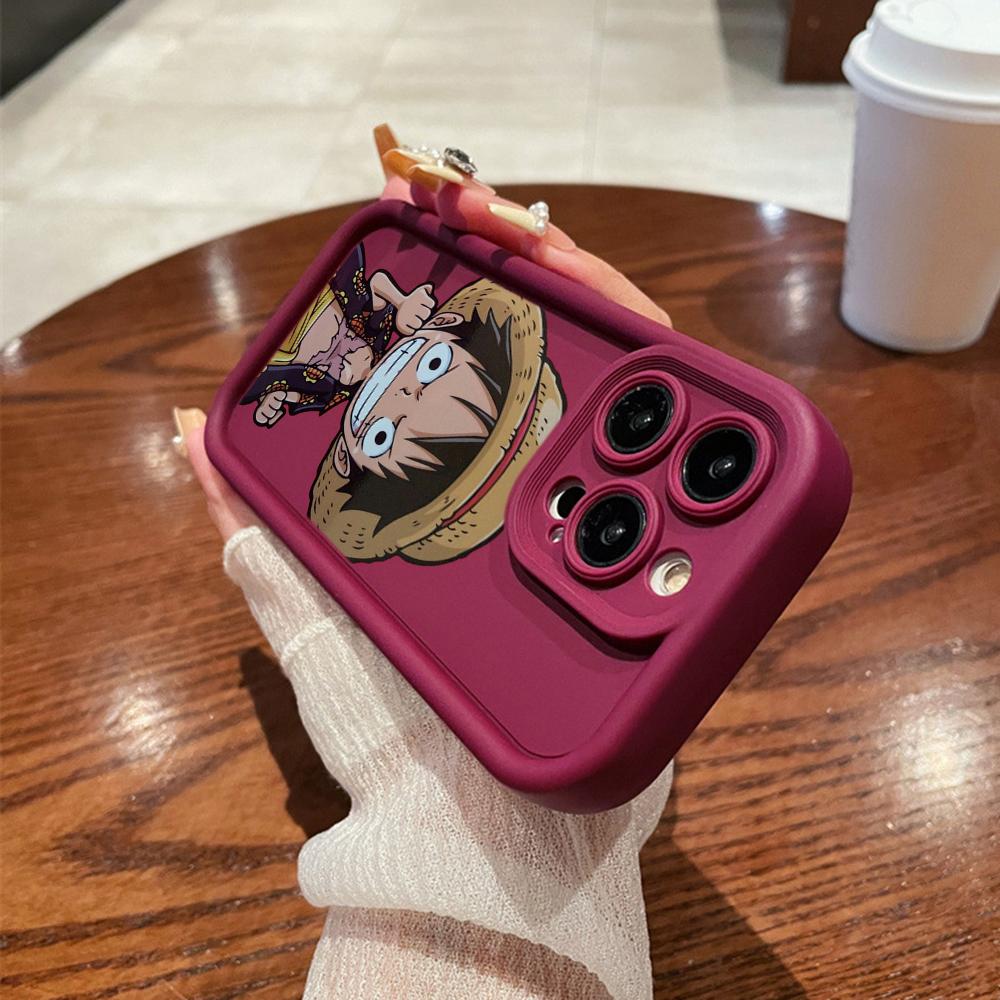 LZ28 One Piece Luffy Gear 5 силиконовый чехол для телефона SamsungA15 A35 S24 S23 Ultra S22 S21 Plus S20 FE A05 A06 A54 A55 A53 A14 M15 противоударный задний чехол