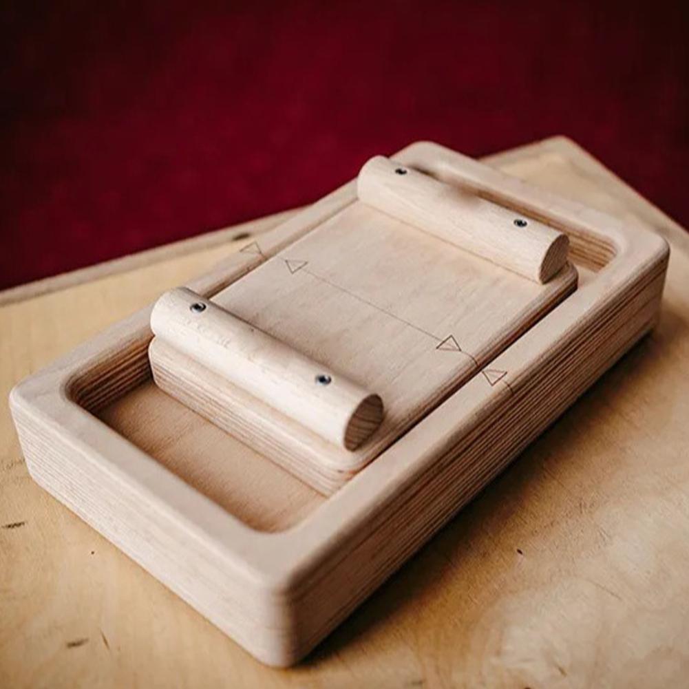 Wooden Finger Wrist Trainer Interactive Finger Wrist Competition Board Finger Strength Trainer Hand Exerciser