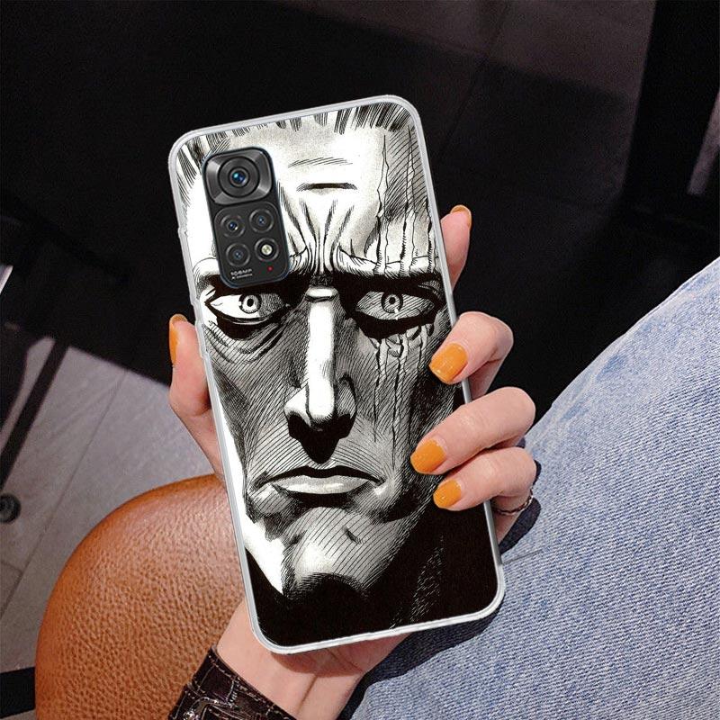 Чехол для телефона аниме One-Punch Man для Xiaomi Redmi Note 15 14 13 12S 12 11 Pro Plus 14S 11S 11E 10 10S 11T 5G Персонализированный чехол Re