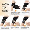 Adjustable Hot Compress Wrist Brace Protective Wrist Support Belt  Electric Massage Tool
