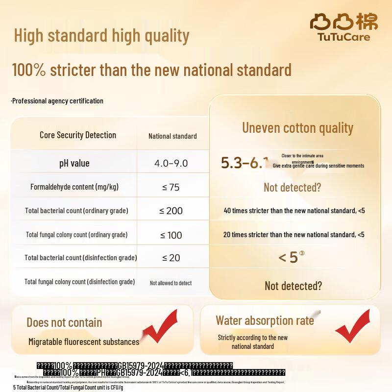 TUTU Хлопковые Дышащие Ультратонкие Гигиенические Прокладки