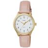TIMEX Easy Reader Watch, 33mm, Women's, Pink, with a White Dial, Brass and Mineral Glass, Quartz Movement, America Watch TW2V25200