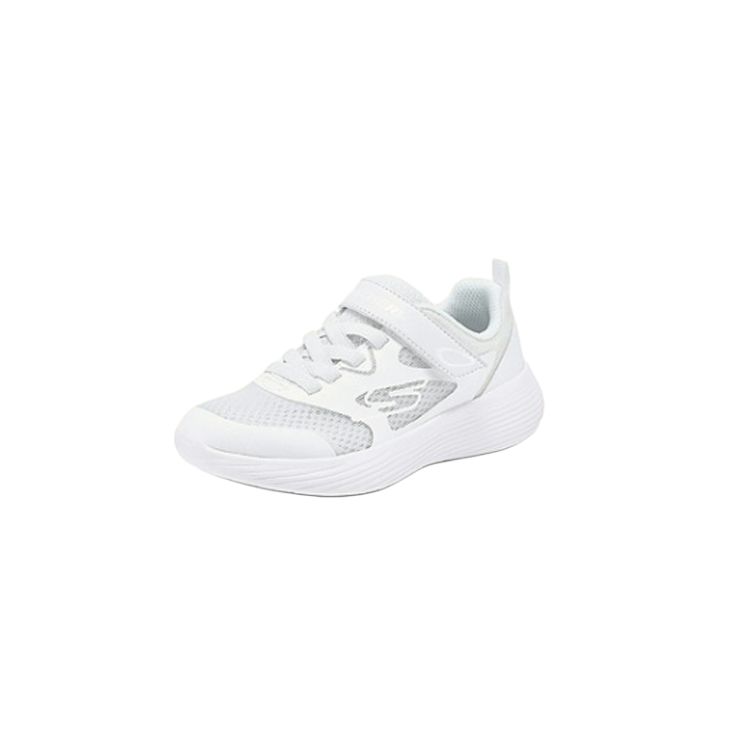 Skechers Женские удобные легкие нескользящие прочные низкие повседневные кроссовки для детей Белые 303970L-WHT