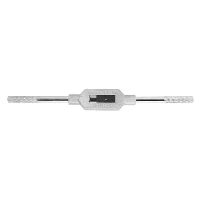 Вороток для метчиков M4 - 12 532 - 12 дюймов Регулируемая рукоятка для метчиков Легированная сталь Высокая твердость Ручной инструмент для нарезания резьбы