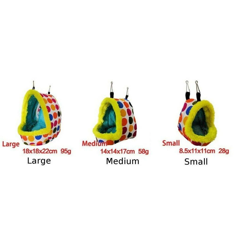 Pet Supplies Hanging Thick Bird Nest Cage Hamster Sleep Bag Parrot Tent Pet Hammock