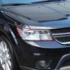 Крышки передних фар автомобиля ABS Лампа Украшение для Dodge Journey 2011-2020 Внешние аксессуары 