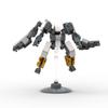 MOC Idea Small Mecha Exoskeleton Robot Set Ornaments Hand-made Assembled Building Block Toys Gift