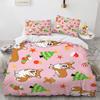 French Bulldog Bedding Set Children Boys Girls Duvet Cover Cartoon Puppy 3pcs Single Double Twin Full King Size Duvet Cover Set
