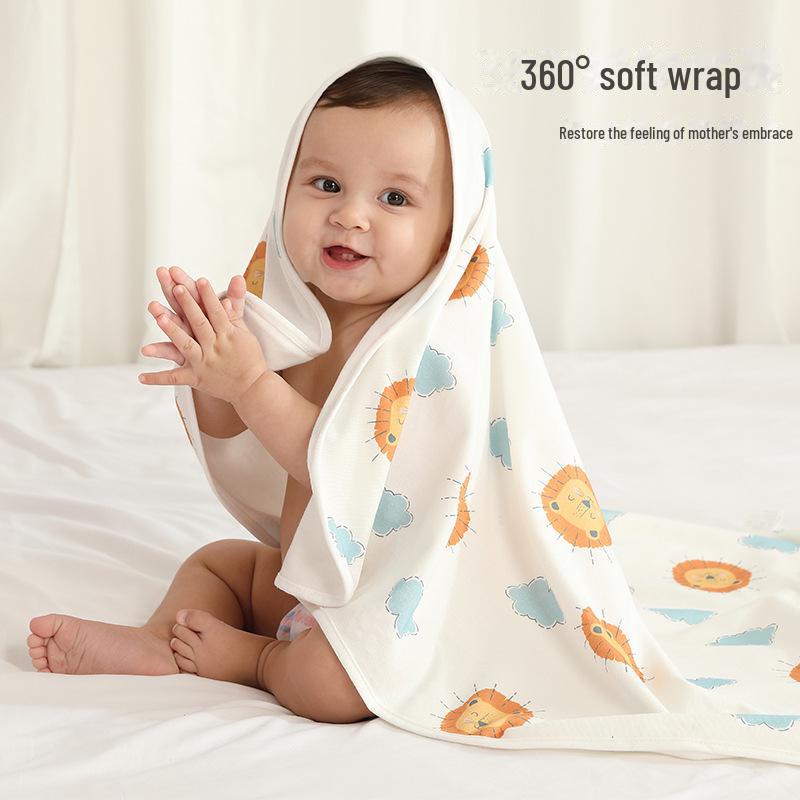 Всесезонное пеленальное одеяло для новорожденных - Мягкая хлопковая пеленка для младенцев