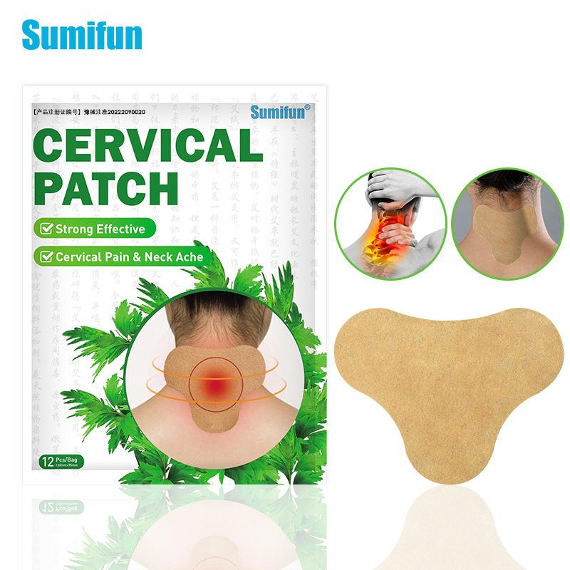 12pcs/bag Wormwood Pain Relief Patch Relieves Waist, Neck, Shoulder, Knee, Joint, Muscle Pain, Discomfort, Body Care