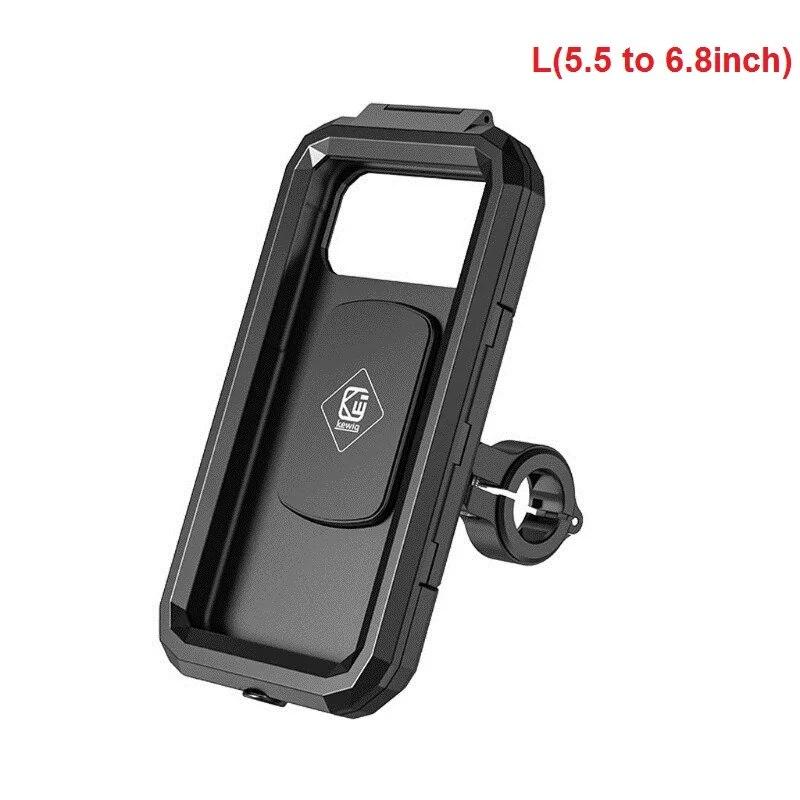 Waterproof Case Bike Motorcycle Phone Holder Handlebar Rear View 4.7 To 6.8" Cellphone Mount Bag Motorbike Scooter Phone Stand
