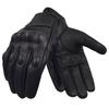 Goatskin Leather Motorcycle Gloves for Men Women Touchscreen Motorbike Powersports Riding Gloves