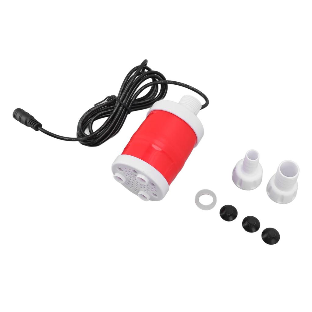 Aquarium Submersible Pump Multipurpose Portable Silent Low Water Level Fish Tank Water Pump DC12V