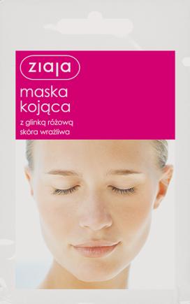 Ziaja Maska Kojąca Z Glinką Różową 7Ml