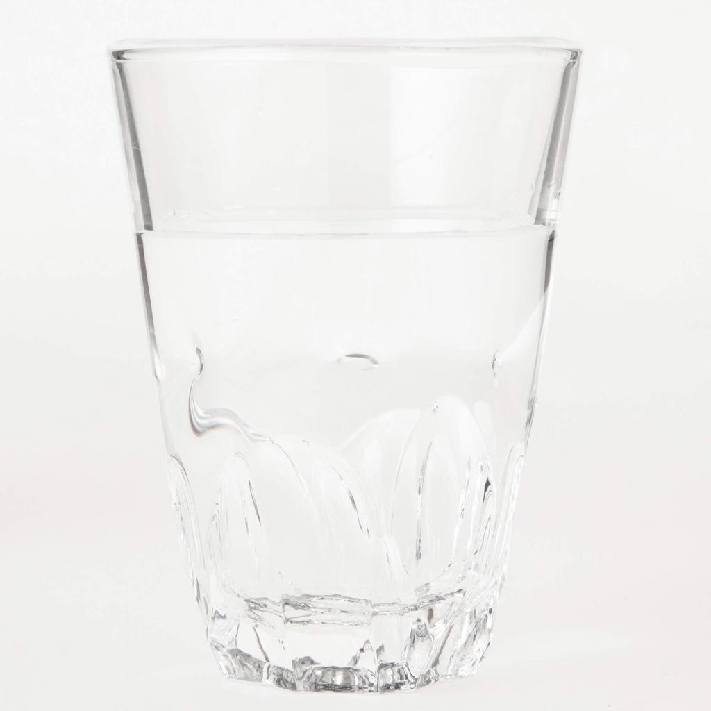 Toyo Sasaki Glass Tumbler Honkaku Shochu Doraku Dimple 300ml Made In Japan Dishwasher Safe P-33102HS