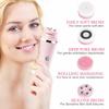 4 In 1 Electric Facial Cleansing Brush Rechargeable Waterproof Spin Sonic Exfoliator Face Scrubber Cleanser Skin Care Machine