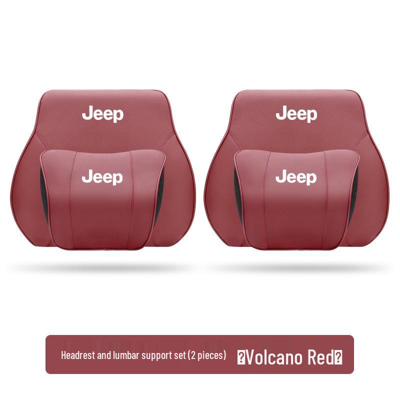 Поддержка головы и поясницы для Jeep: Подушка для шеи для Cherokee, Compass, Grand Commander