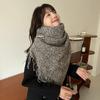 2024 New Skin Friendly Design Solid Color Scarf for Women's Winter High-end Sense