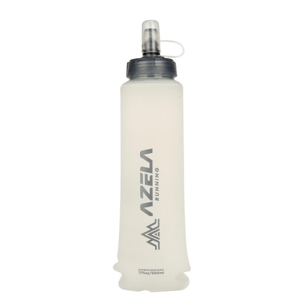 Lightweight Folding Sport Water Bottle 250/500ml Running Water Cup Soft Water Bag Outdoors