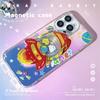 Магнитный чехол Zhitai Cartoon Phone Case для iPhone 15/13 Pro - 16 дизайнов, два в одном с совместимостью с кронштейном 11/12