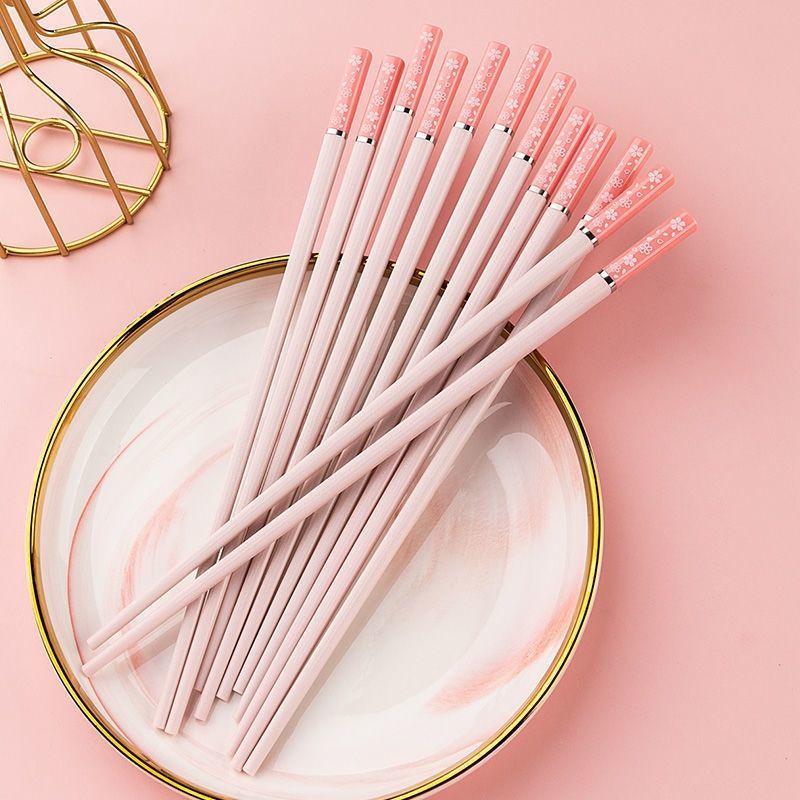5 пар китайских палочек для еды, черные суши, багеты, китайская еда, лапша, набор палочек для еды, посуда, кухонные принадлежности для бара, столовые приборы