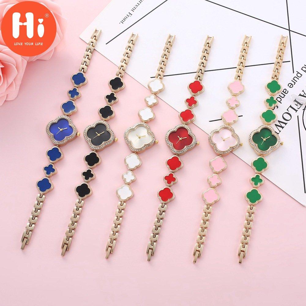 Привет модные часы Роскошные женские кварцевые часы Водонепроницаемые женские часы Женские наручные часы