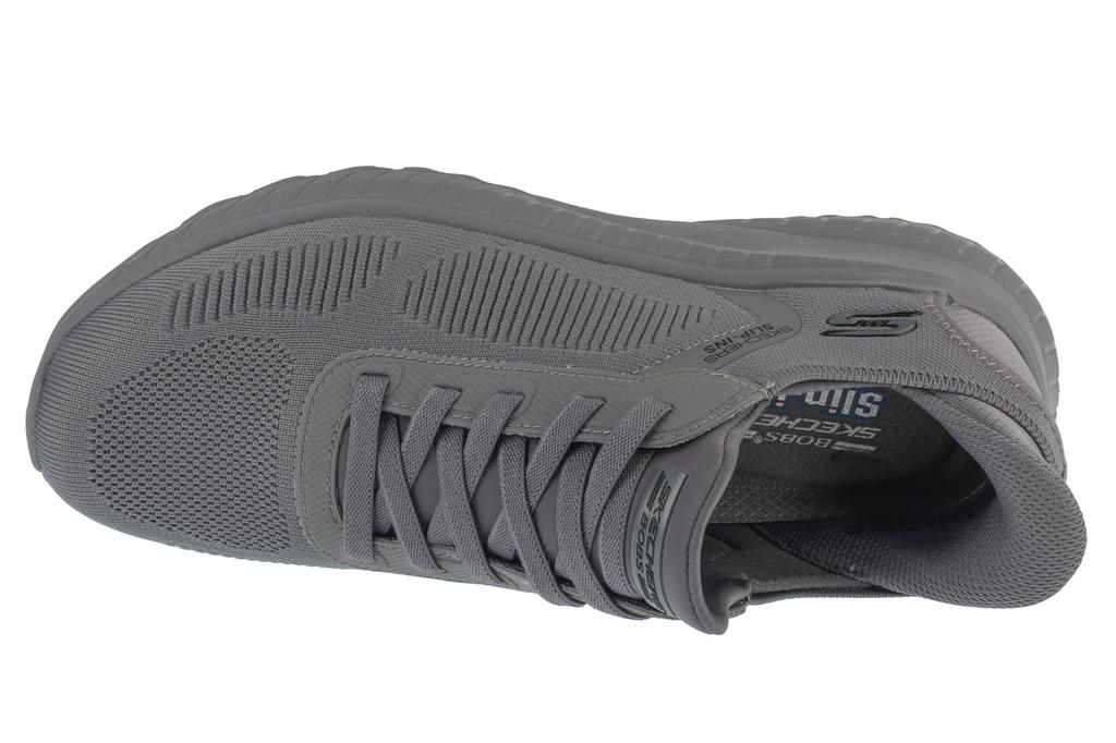 Skechers Slip-Ins: BOBS Squad Chaos - Solid Step,slip-ins, Mens Grey Sneakers
