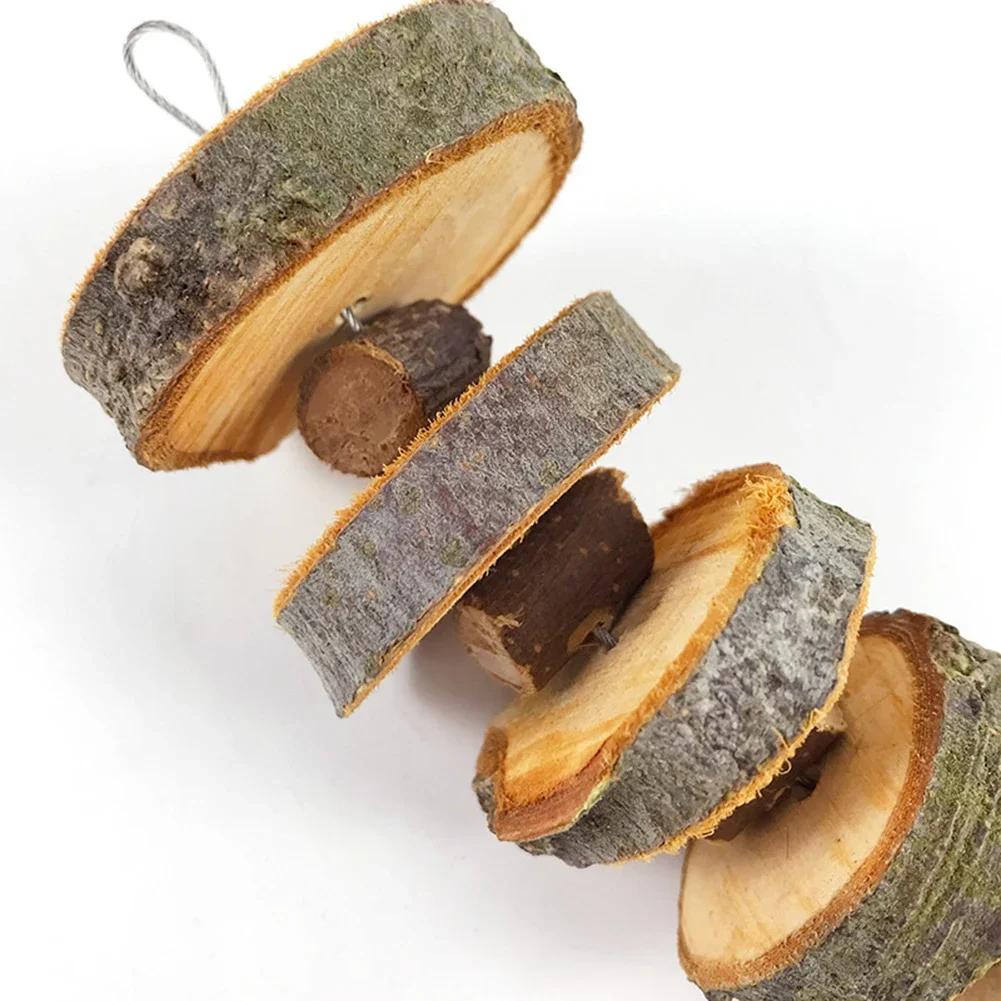 Натуральная деревянная жевательная игрушка лакомство для мелких животных игрушки для хомяка подходит для кролика морской свинки шиншиллы хомяка аксессуары товары для питомцев