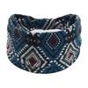 Повязка на голову Bohemian Cashew Yoga Exercise, впитывающая влагу и отводящая пот, эластичная хлопковая повязка на голову с завязывающимся узлом