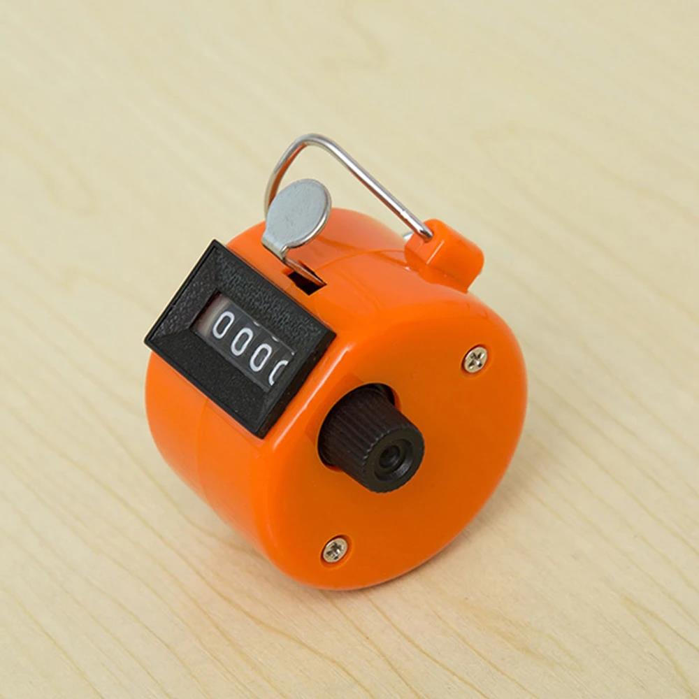 4 Digit Mechanical Counter Counting Clicker Timer Soccer Golf Counter Handheld Counter Number Count Counting 1