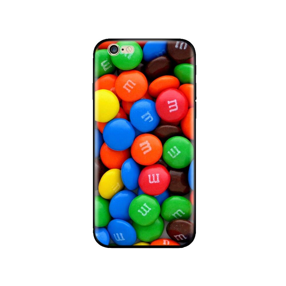 Для iphone 5S 5 s se 2016 4,0 "чехол силиконовый мягкий чехол для телефона на Apple iPhone 6s 6 s plus Funda Coque Shell бампер черный чехол из ТПУ