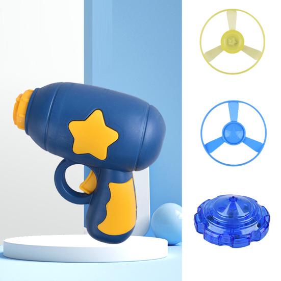 Игрушка для кошек Светодиодный запускатель летающей тарелки Игровая комната Улица Игра Ослепительная Ночное отслеживание Вращающийся пропеллер Игрушка