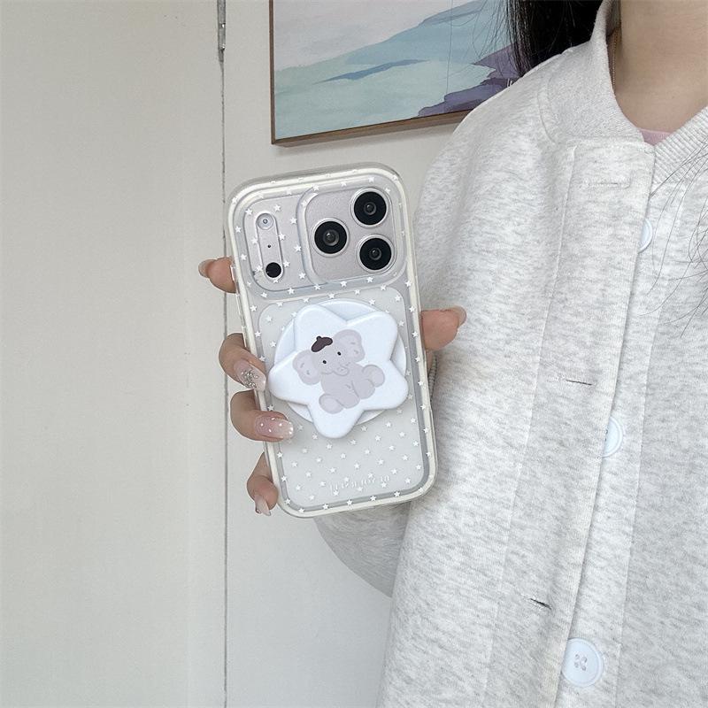 Японско-корейский звездный кот Магнитный держатель для чехла iPhone 17/16 Pro Max/15/14, Новая модель