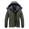 New Autumn and Winter Men's Clothing Jacket, Piled, Thickened and Fattened, Enlarged Size, Warm, Windproof and Waterproof Clothing