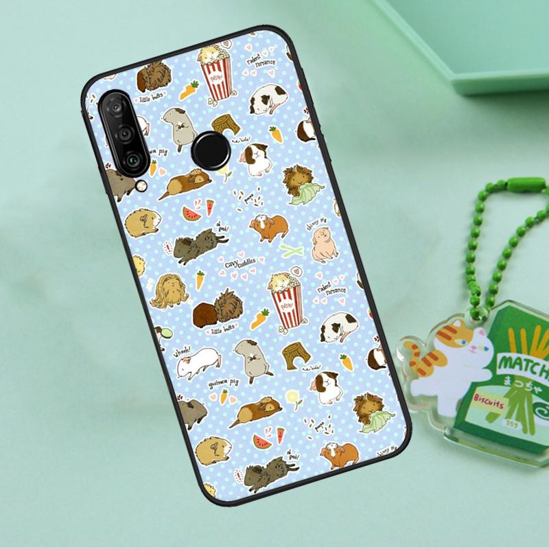 Pattern Guinea Pig Cute For Huawei Nova Y90 Y70 Y60 Y61 Y91 Y72 9 10 SE 12i 12s 11i 5T P60 Pro P20 P30 P40 Lite Case