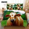 Blue Sky Cow Bedding Set Duvet Cover Set 3d Bedding Digital Printing Bed Linen Queen Size Bedding Set Fashion Design