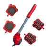5Pcs Furniture Mover Transport Roller Set Labor-Saving Furniture Lifting Moving Tool Heavy Stuffs Lifter Slides Wheel Hand Tools