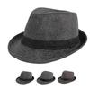 Hat Autumn Winter Middle-Aged Woolen Topper Hat Jazz Hat for Men Bowler Hat