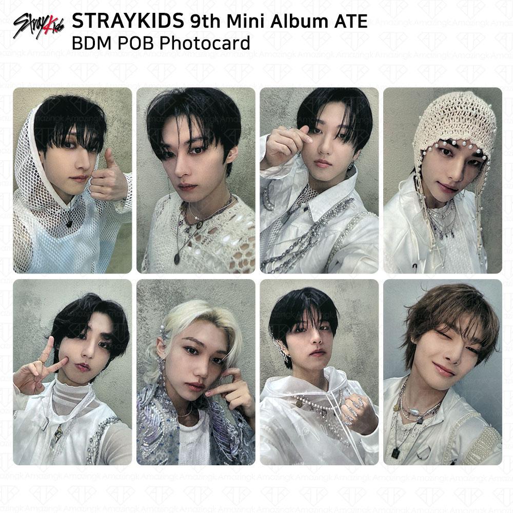 Stray Kids 9-й мини-альбом ATE POB Photocard AppleMusic Aladin Withmuu SKZ KPOP