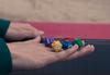Gonggi Squid Game Korean Dice Keychain Arcade Game