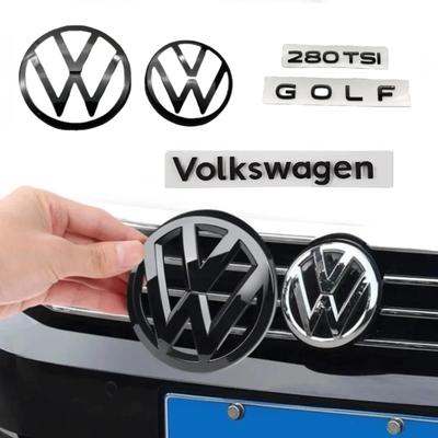 Для VW Volkswagen Jetta MK5 Golf Автомобильный передний значок логотип закрытый ABS наклейка Для Volkswagen Golf 5/6/7/7.5/8 280TSI передний и задний