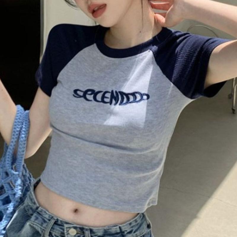 GMXIA Топы Spice Girls Slim Summer New Short Sleeve T Shirt Women Designs