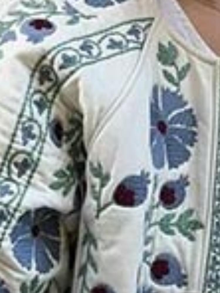 Эстетичная мода на шнуровке, хлопковая уличная куртка, зимняя, новая, с цветочным принтом, кардиган, стеганое пальто, элегантная женская верхняя одежда в стиле Харадзюку Хепберн