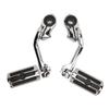 Engine Guard Highway Pegs Comfortable Motorcycle Highway Foot Pegs Reliable Durable for Davidson 2 (Long)
