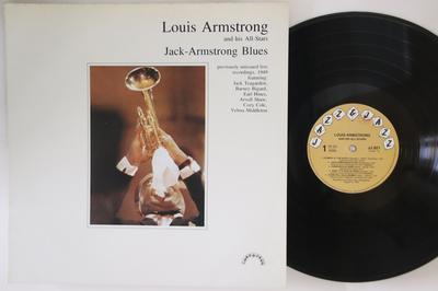Виниловая пластинка LOUIS ARMSTRONG - Jack-armstrong Blues JJ601 JAZZ & JAZZ 1984 Италия Джаз Б/у