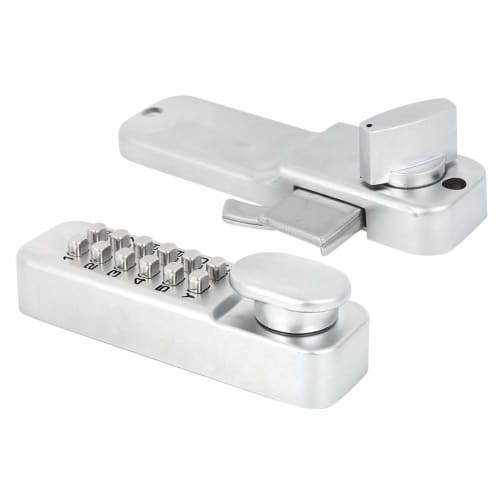 xuuyuu Digital Code Lock, Zinc Alloy Digital Door Lock, 1-11 Digits (No Repeat), Door Thickness 10-60mm, Anti-Theft, for Sliding Doors, Office Doors,