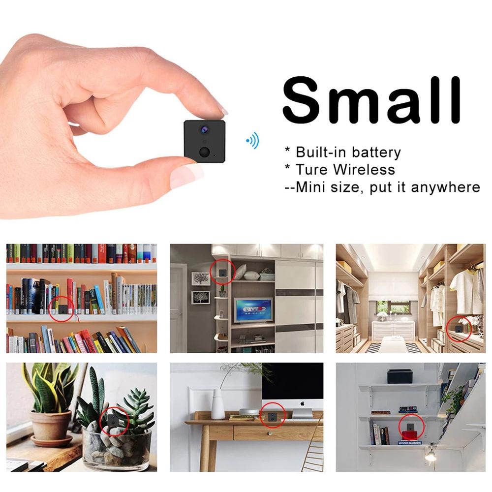 4G SIM-карта WiFi 5 МП Камера видеонаблюдения с ночным видением Мини-камера безопасности Батарея 3000 мАч Низкое энергопотребление Голосовая связь Видеокамера видеонаблюдения