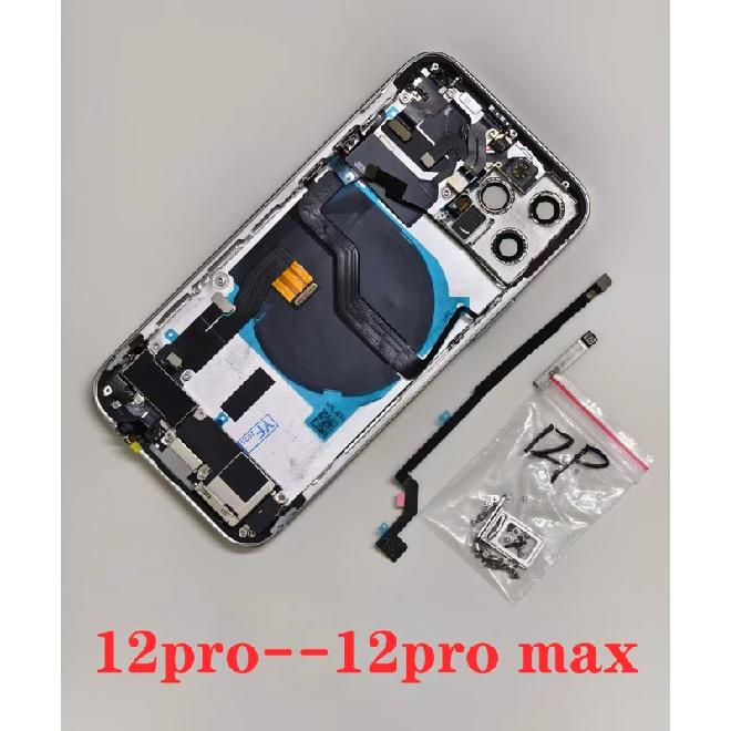 Лучший корпус задней крышки OEM для iPhone 13 Pro Max 12 Mini 14 Pro 11 С кабелем для зарядки + катушка беспроводной зарядки NFC + шлейф